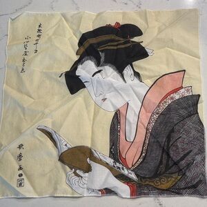 Japanese Art Square Scarf